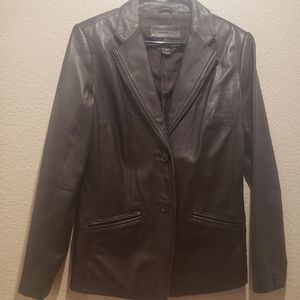Leather jacket